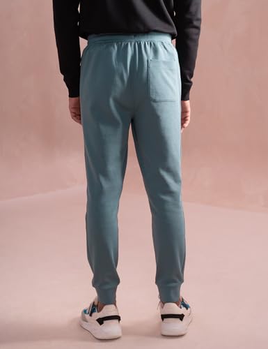 Image of DAMENSCH Regular Fit Matt Solid Premium Microfibre Elastane Cargo Joggers Dyes Soft Inner Fleece Fabric for Softer Feel, Comfortable Casual Wear Joggers for Men