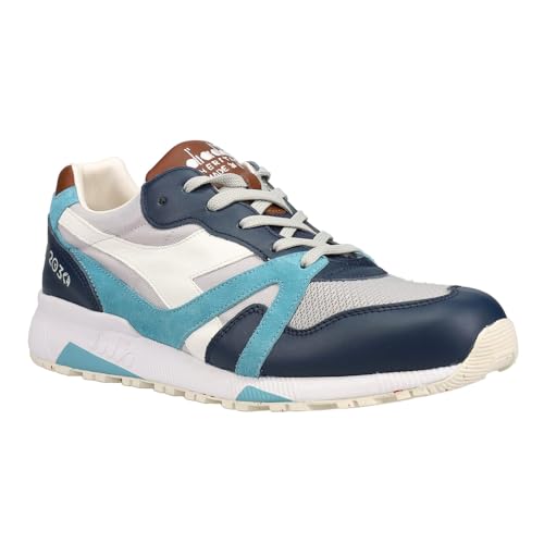 Diadora Mens N9000 2030 Italia Lace Up Sneakers Shoes Casual - Blue, Grey2