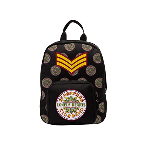 Sgt Peppers The Beatles Mini Backpack (One Size) (Black/Yellow/White)