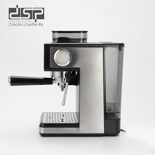 DSP-Professional-Coffee-Machine-Stainless-Steel-Home-Use-Espresso-Coffee-Maker-17L-20bar-Espresso-Coffee-Maker-1350W-with-innovative-150g-bean-Grinding-system-KA3123