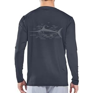 NORTHYARD – Camisas de protección solar para hombre, manga larga, para playa y piscina, protección contra erupciones, SPF UV UPF 50+, para pesca, secado rápido, ligeras