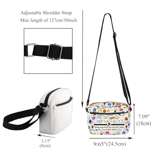 CMNIM Percy Inspired Crossbody Bag Greek Mythology Bookish Gift Percy Fans Gifts Camp Half Blood Merch2