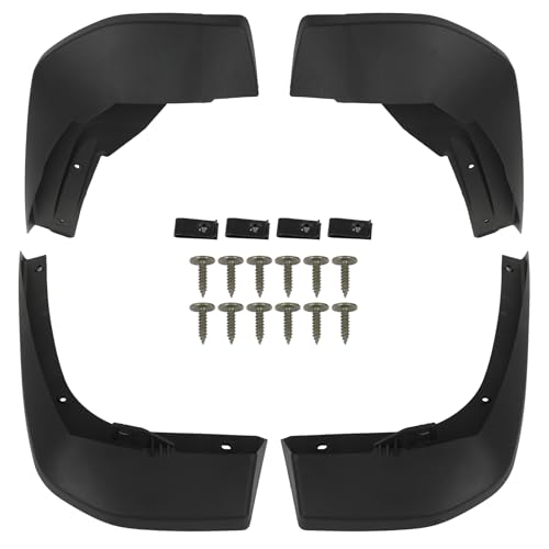 Image of ECCPP Splash Guards Mud Flaps 4pcs for 2017-2023 for Honda Ridgeline 3.5L 08P09-T6Z-100 Mudflaps
