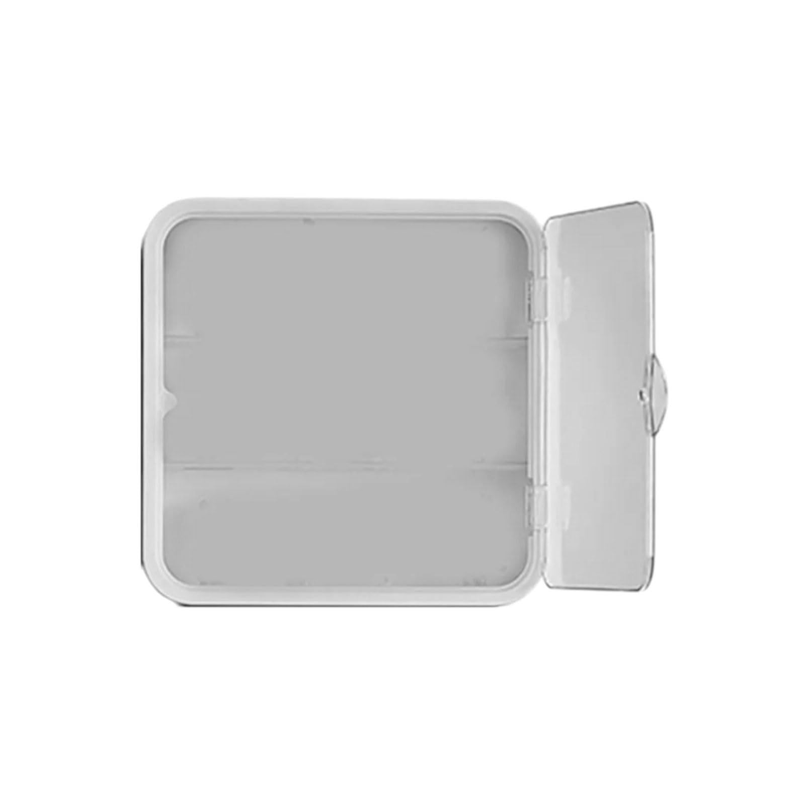 Nucelit Practical Blinds Box Figure Display and Storage Solution Wall Mounted Sturdy Acrylic Rack for Neat and Tidying Rooms Space Saving Display