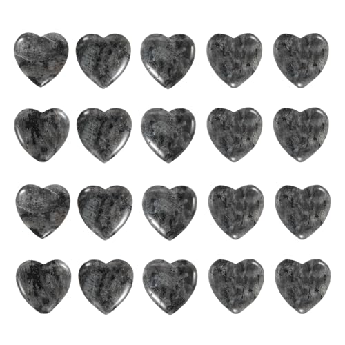 Corazones de cristal para meditación diaria y decoración del hogar con cuarzo rosa PATIKIL