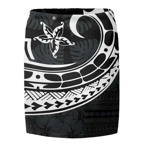 Men’s Samoan Lavalava South Pacific Outfit Bottoms Cover-Up Hawaiian Men's Skirts Beach Swimwear Wrap Skirts Casual3