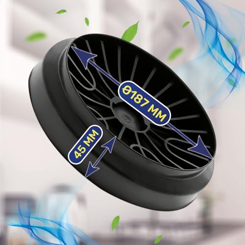 Filtre charbon hotte Ø187mm compatible Bosch Siemens Neff Constructa Balay par Monteral