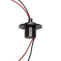 BADIKA Kapsel-Schleifring 2/3/4 Kanäle, 10 A, OD 22 Mm – Für Windkraft, Drehtische, Roboter & 360°-Signalübertragung – Verschleißfest, Temperaturstabil