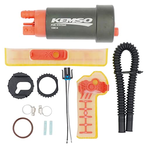 Image of KEMSO 10614 High Performance Intank Fuel Pump for 2004-2017 Harley-Davidson Dyna Softail Fat Boy 61016-04B
