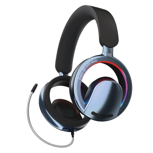 Auriculares para Escuchar Música,Sonido Nítido para Entretenimiento,Auriculares Inalámbricos Recargables - Para Ver Videos Trabajar Gimnasio Desplazamientos Correr Hombres Mujeres Adolescentes Adultos