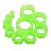 1 PAIR (2pcs) SILICONE EYELET TUNNELS Double Flare Gauges Thin Soft Flexible Flesh Plugs 1040 (9/16