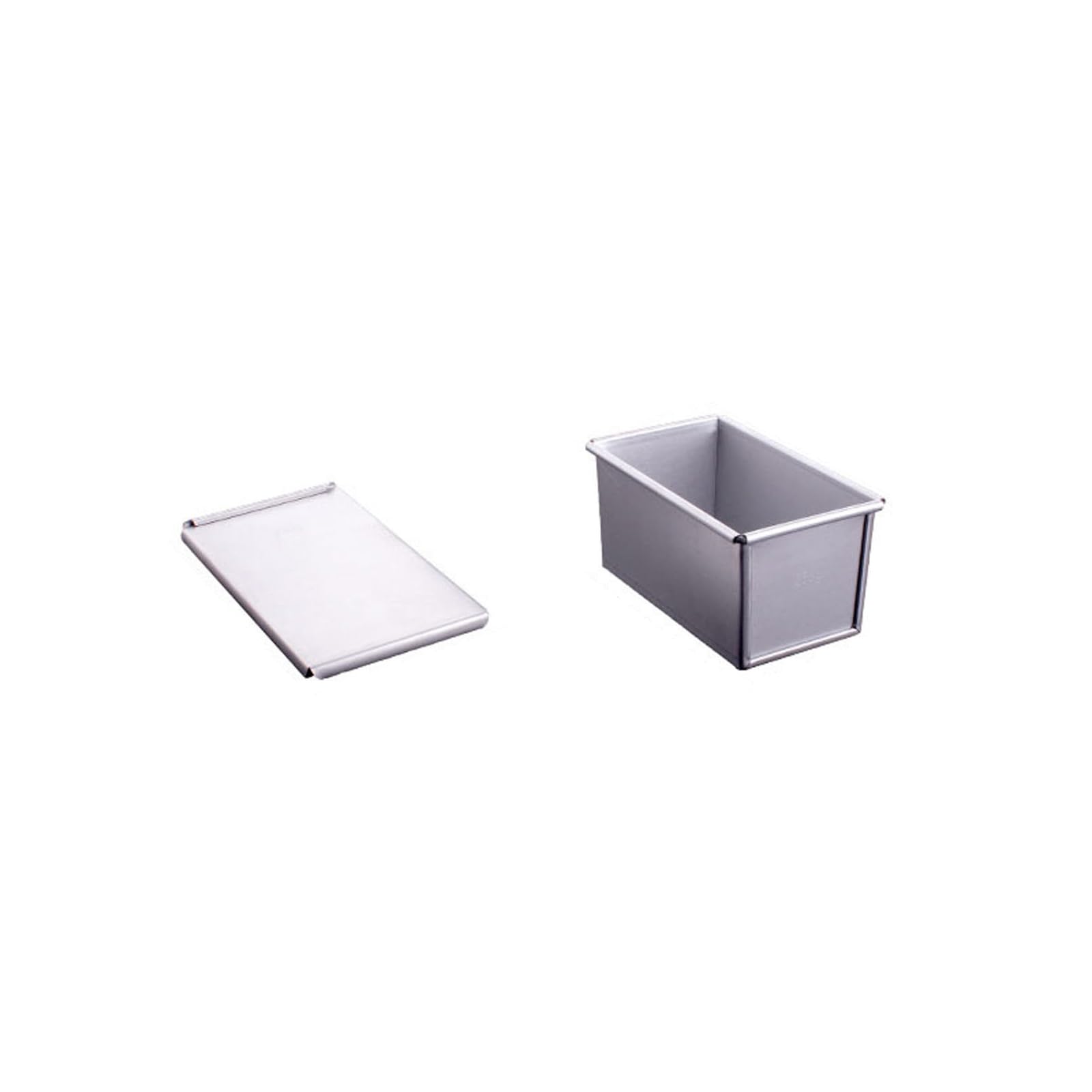 XuQiZZpp Bread Loaf Pans with Lid Metal Kitchen Bakeware Baking Pan for Bread Loaf Cake
