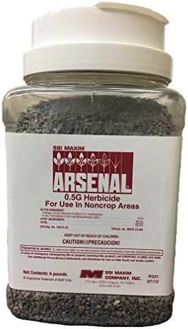 SSI Maxum Arsenal .5G 6 lb Soil Sterilent for Use in Noncrop Areas