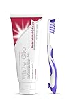 White Glo Professional Choice Whitening Toothpaste with Bonus X Action Toothbrush, 5.2 Ounce
