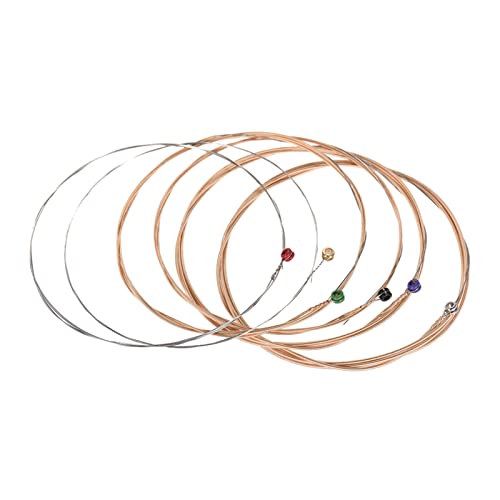 SHUIYUE Cordes de Guitare Folk Acoustique QA140 6pcs / Set (.009-.045) Fil d’acier Hexagonal 85/15 Bronze Wire Super… - Les Beatles, Paul McCartney, John Lennon, RIngo Starr, George Harrison SHUIYUE Cordes de Guitare Folk Acoustique QA140 6pcs / Set (.009-.045) Fil d'acier Hexagonal 85/15 Bronze Wire Super…