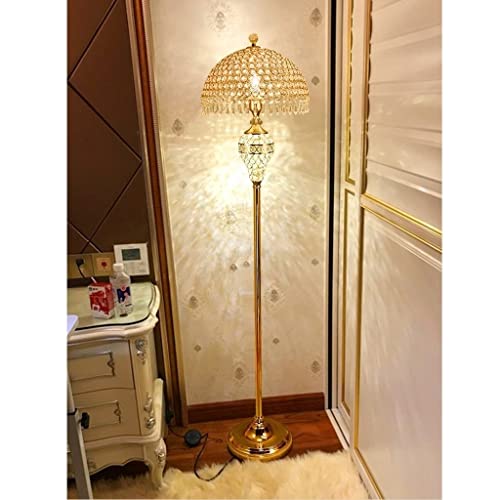 Lampadaire en cristal européen au design chic et luxueux pour illuminer un salon - 6