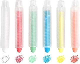 Dustless Twistable Chalk Non-toxic Colored Chalk 1.0mm Tip Art Tool for Whiteboard Blackboard
