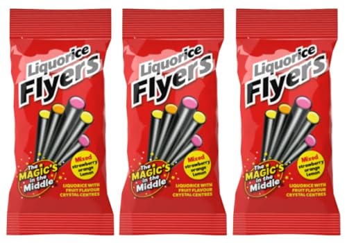Flyers - Liquorice Sticks 3 x 75g Letterbox Pack