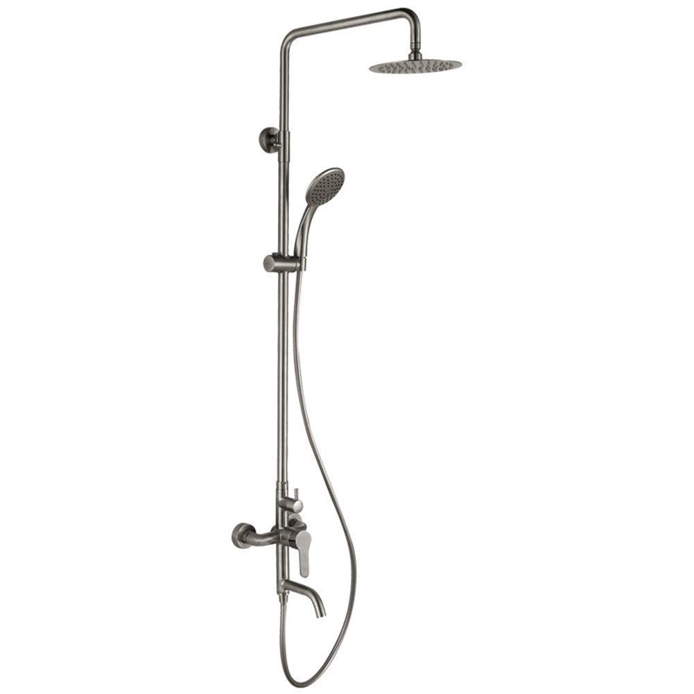 Robinet de douche à effet pluie réglable et mitigeur durable