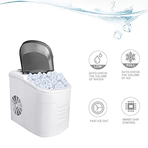 Máquina de Hielo Portátil para Mostrador 9 Cubos 6 Min miniatura 4