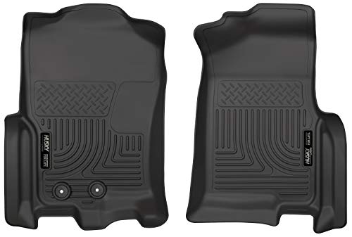 Husky Liners - 18371 Fits 2011-17 Ford Expedition EL, 2011-17 Lincoln Navigator L Weatherbeater Front Floor Mats Black