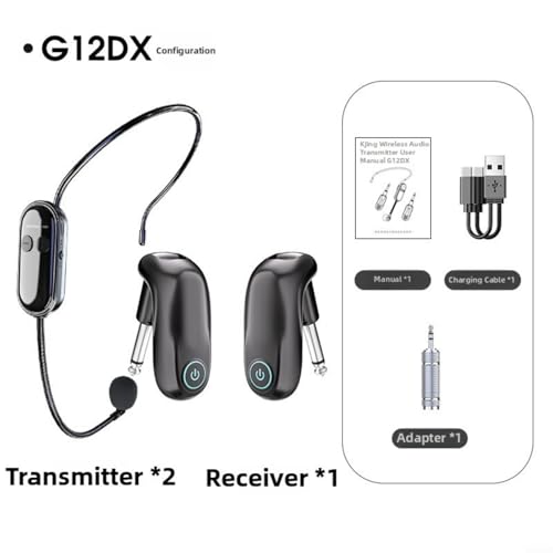 Micrófono inalámbrico 2.4 G sin interferencias para cantar y enseñar sin cables 2