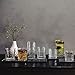 Bormioli Rocco Lounge DOF Glass, Set Of 4, 13.5 Oz, Clear, For Whiskey, Bourbon,Juice, And Water, Made In Italy.