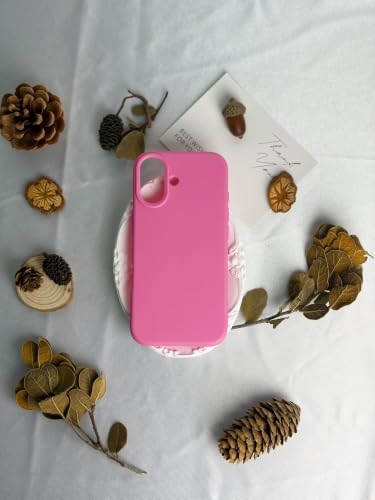 Coque compatible avec iPhone 16 Plus silicone protection anti-choc rouge - 7