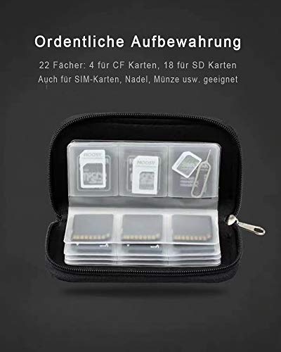 FunYoung Custodia per schede di memoria SD