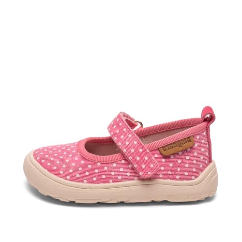 Bisgaard Mädchen Barefoot Ballet Slipper, Rose Dots, 21 EU – Ansicht 5