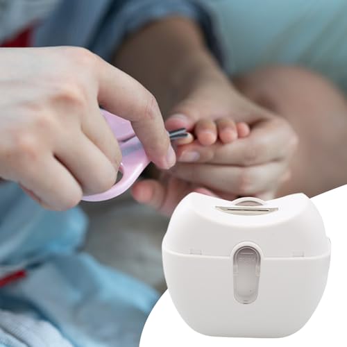 Ylnailky Elektrischer Nagelknipser, Elektrischer Nagelschneider, Wiederaufladbares Trimmgerät Mit Sicherem Polieren Für Maniküre Für Frauen Männer Senioren Baby Kinder