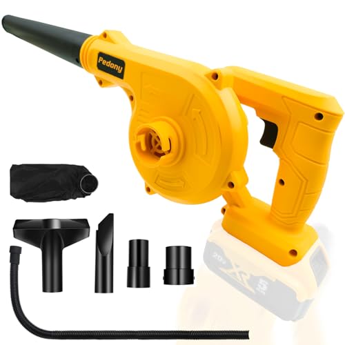 Cordless Leaf Blower for DEWALT 20V Max Battery,Electric Jobsite Air Blower,150CFM,Up to 130MPH,2-in-1 Handle Electric Blower and Vacuum Cleaner for Yard Cleaning(Battery Not Included)