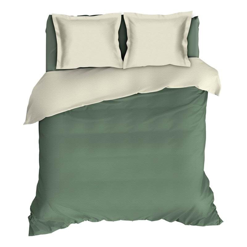 Flanelle thermorégulatrice pour cette housse de couette Comtesse 240x220 cm