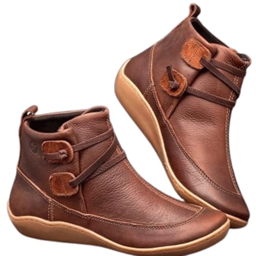 Bottines de marche décontractées à talons bas pour soulager les pieds sensibles