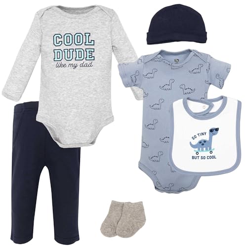 Hudson Baby Skateboard Dino Layette Set
