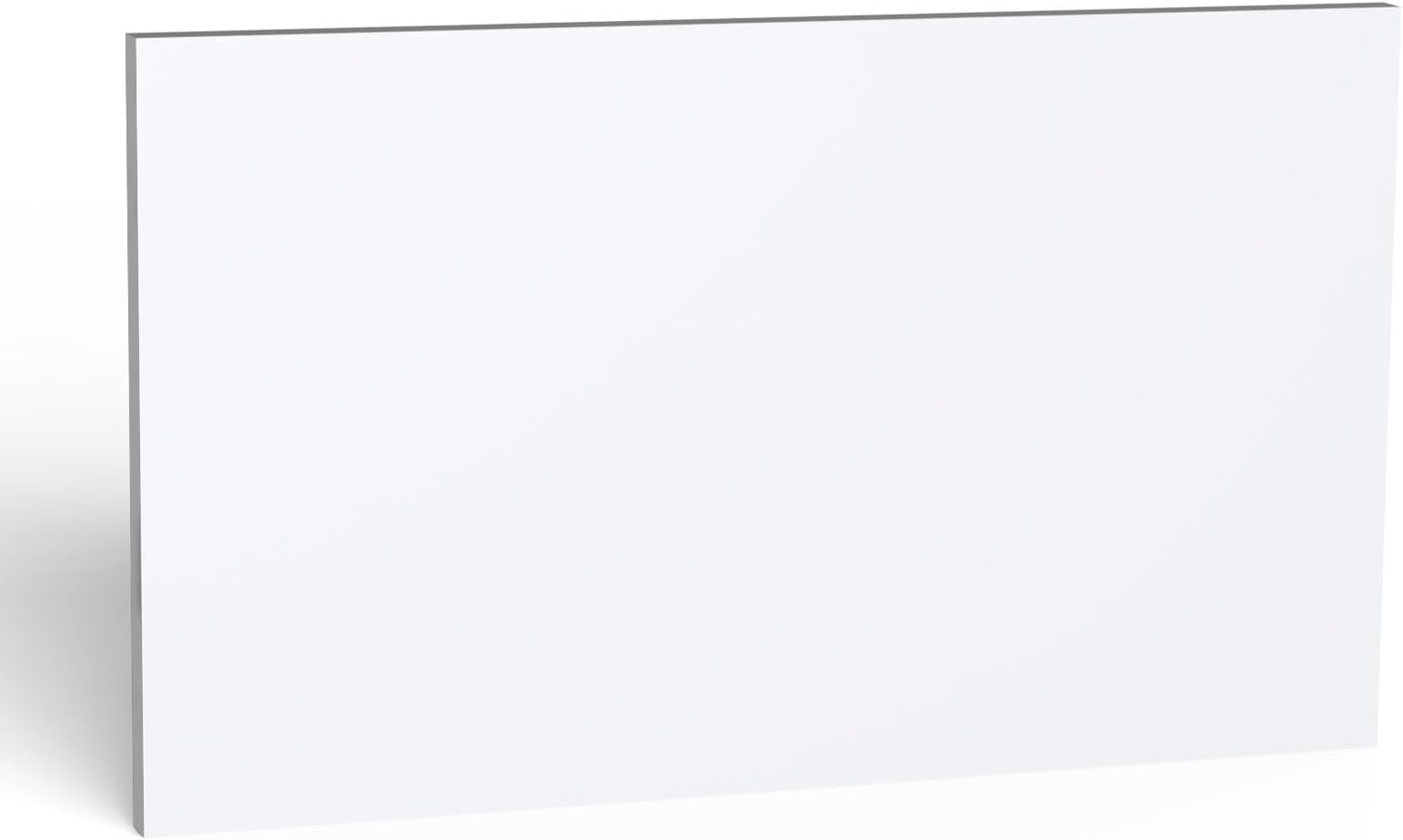 ATOLS HDPE Sheet, 1/2" Thick White HDPE Plastic Board, High Density Polyethylene Sheet for DIY Crafts, Industrial Use & Marine Starboard（36"x24"）