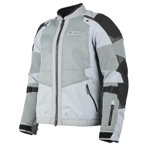 KLIM Men's Baja S4 Adventure Motorcycle Jacket Size Medium - Monument - Black