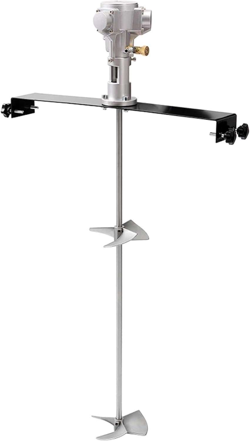 55 Gallon Pneumatic Paint Mixer, 3/4HP Tank Barrel Air Mixer, Paint Stirring Machine Bracket Air Agitator Paint Mix Tool