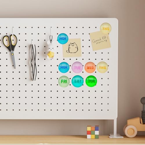 7 imanes decorativos de refrigerador días de la semana miniatura 4