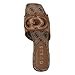 Guess Women's Tarishae Sandal, Medium Brown 210, 6.5