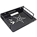 JanTeelGO DVD supporto da parete con mensola, Alluminio lega supporto da parete con mensola/supporto/supporto per TV box, Roku 3/2, router, set-top box, mini PC, accessori per TV (1 ripiano, Nero)