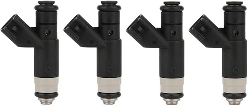 Miniatura 1 de Inyector de combustible de 4 agujeros, 4 piezas, inyector de flujo emparejado reemplazar 812-12142 apto para 2004-2005 para caravana 4 puertas, mini