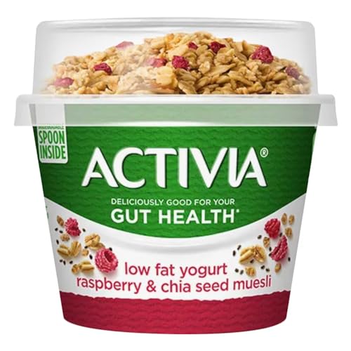 Activia Mix & Go Breakfast Raspberry Chia Granola 170 g KSA