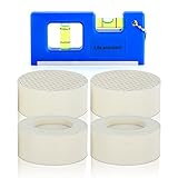 Anti Vibration Pads for Washing Machine, Noise Dampening Non-Slip Support Feet Stabilizer Mat Washer...