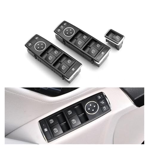 Interrupteur lève-vitre pour Mercedes W204 W212 GLK commande vitre électrique bouton Model C - 3
