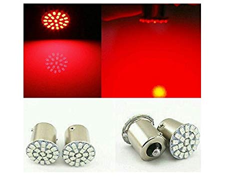 22 SMD Red LED Bike Front and Rear Turn Signal Light (Set of 4) for Honda Dio-image-32