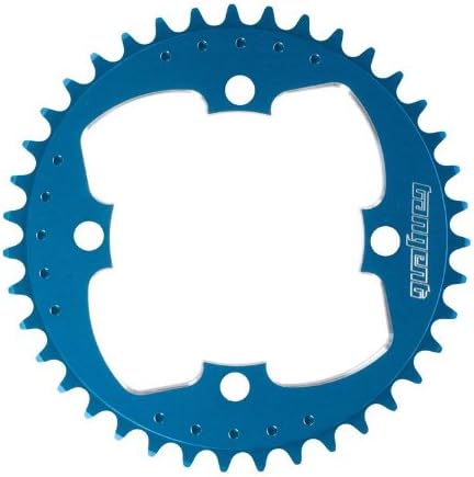 Tangent 4-Bolt Chainring, 104mm, 41T, Gold