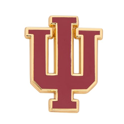 Desert Cactus Indiana University Lapel Pins Hoosiers Bloomington Logo Enamel Made of Metal (Pin A)