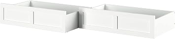 AFI, Bed Drawer Set of 2 Twin/Full, White