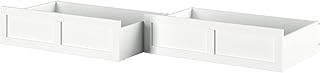 AFI, Set of 2 Under-Bed Storage Drawers, Twin/Full, White